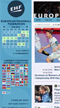 Mobile Screenshot of eurohandball.com